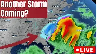 🔴LIVE WEATHER: Brutal Cold Blasts In With Another Winter Storm On The Way!