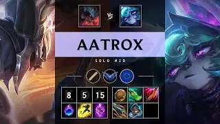 Aatrox Mid vs Vex: Killing spree - EUW Diamond Patch 25.S1.1