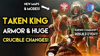 Destiny 2 - ELIKSNI COMMUNITY EVENT! New Crucible Maps, Comp Division, Matchmaking, Armor and MORE!