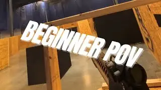 Airsoft beginner POV (awaken arena)