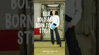 Born to Strut, Built to Stash &ndash; This Bag Has Blue-titude!