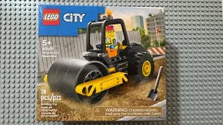 Lego Construction Steamroller #lego #legobuild #legocity 