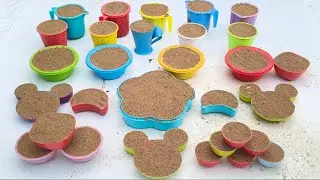 How to make Sand art in glass/Diy projects colour full sand cake making