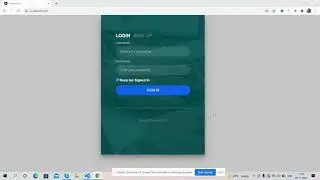 Angular 13 Bootstrap 5 Animated Login and Sign-up Form Working Demo