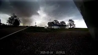 Full 05-16-2025 Tornado Chase Rear Dashcam
