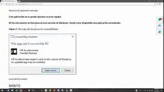 HP Accelerometer no funciona Windows 10/Actualizaci&oacute;n//HP Accelerometer doesn't work