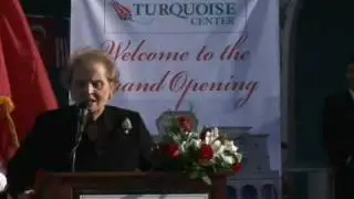 US will need Time to Reclaim Reputation, Albright Says