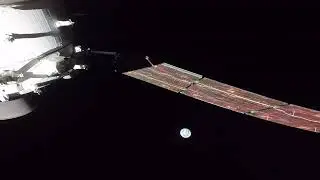 Earth Rise: A Stunning View from the Orion Spacecraft