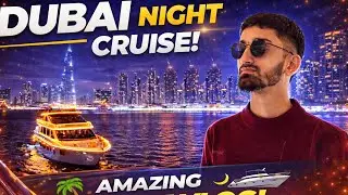 Dubai night cruise video, #dubailfe #dubaibeach #maharashtra #viral #dubaicity #dubainight 