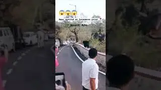 😱😱😱wild bear spotted in mount abu #bear #wildlife #scary #dangerous