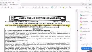 UPSC CAPF (Assistant Commandant) 2020 Notification | Exam Pattern | Syllabus | Physical Standards