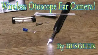 Wireless Otoscope Ear Camera! By BESGEER