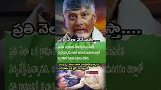 CM Chandrababu Naidu Personally Monitors Pension Distribution Every Month in Villages