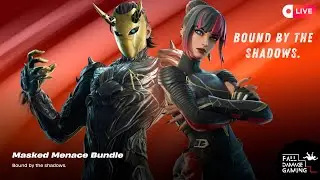 FORTNITE CHAPTER 6 S3 *SUPER* MASKED MENACE BUNDLE #dc #fortnite #live #youtube #gaming