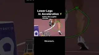 Действие стопы и голени у элитных легкоатлетов #спринт #тренировкаспринта #биомеханика #спорт