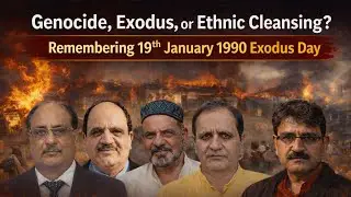 #Genocide, #Exodus, or #Ethnic Cleansing? Remembering 19th January #ExodusDay  | #Live Debate