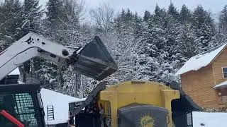 New Fisher Polycaster Spreading Sand in Vermont