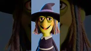 The Witch's Laugh #animation #puppet #3d #spooky