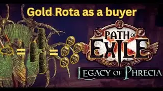 Path of Exile Phrecia 2.0 | How I made 2 Mirrors in one day using gold to print Idols