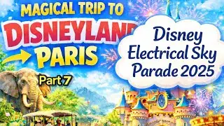Pure Magic at Disneyland ✨ Electrical Sky Parade (Part 7)#disneyland #travel 