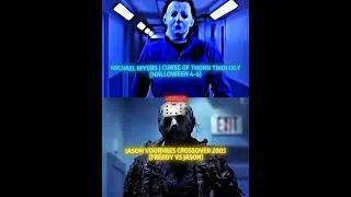 Michael Myers (H4-H6) Vs. Jason Voorhees (FVJ) | Battle #vsedit #viral #michaelmyers #jasonvoorhees