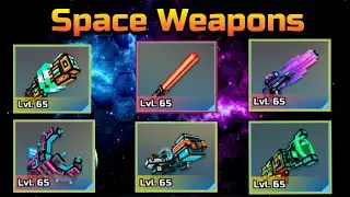Pixel Gun 3D - Space Weapons Set Gameplay!