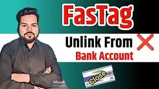 How to unlink fastag from bank account | fastag close account | Hdfc Fastag  #Fastag