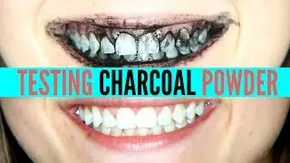 TESTING CHARCOAL TEETH WHITENING | Carbon Coco Teeth Whitening Review