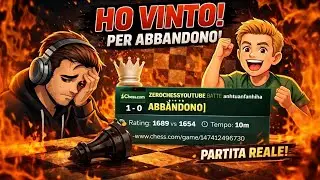 #112 Ho vinto per ABBANDONO! Collasso totale nel finale | Scacchi 10 minuti