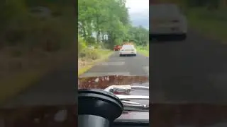 Doune Hillclimb up the hill in DDG220C Singer Chamois