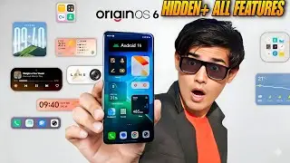 ORIGIN OS 6 HIDDENS AND ALL NEW FEATURES REVIEW ⚡ANDROID16 #1 BEST UPDATE IN IQOO/VIVO🔥 #vivo #iQOO