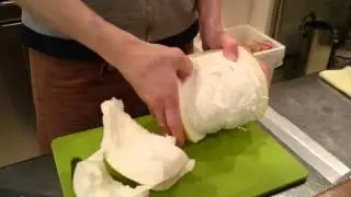 晩白柚　剝き方