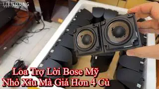 Test &acirc;m thanh thục tế loa trợ lời Bose Cube seri III h&agrave;ng b&atilde;i Mỹ