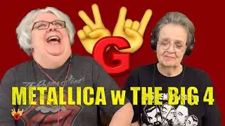 2RG REACTION: METALLICA & THE BIG 4 - AM I EVIL? (LIVE) - Two Rocking Grannies!