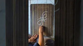 easy side border #kolam #muggulu #kolamdesigns #rangoli #dotrangoli #dailykolam #shorts #monday