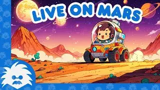 Live on Mars Adventure Song | A Fun Pretend Play Song for Kids