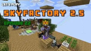 FTB SkyFactory 2.5 Let's Play #22 - Wither Cage and Division Sigil Activation Ritual