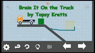 Brain It On the Truck level 31 water 5 stars