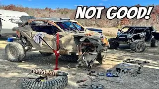 Rush Offroad Park 5 Guys and Trail 95 | Broken Diff | Subscriber Ride Day 1 Part 1