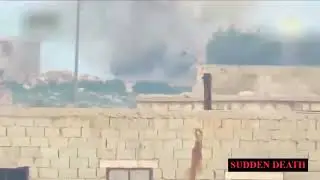 Combat Footage - T-90 Reactive Armor In Action VS ATGM