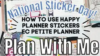 PLAN WITH ME | EC PETITE PLANNER | DAILY PLANNER |