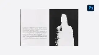 LETTER MAGAZINE Mockup Photoshop Tutorial