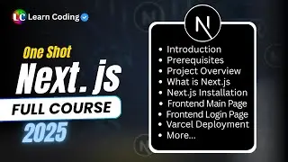 Next JS Full Course | Firebase Authentication - Task Management App | Learn Coding