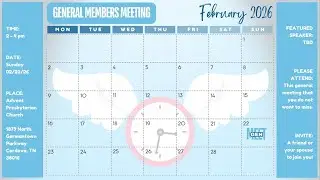 02/22/26: General Members Meeting