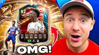 I CAN&rsquo;T BELIEVE IT&hellip; Knockout Royalty Vini Jr PACKED 😲 | FC 26 RTG #77