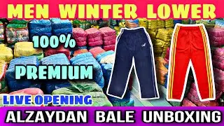 Men&rsquo;s Winter Lower | (TRP) | Alzaydan Bale Unboxing Premium | #export #wholesale #surplus #clothing 