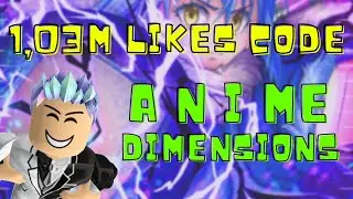 [NEW CODE] NOVO CÓDIGO ANIME DIMENSIONS ROBLOX