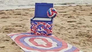 Bomb Pop: bringing you the perfect setup for the perfect beach day.