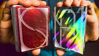 Rainbow Holo Playing Cards Deck Review!
