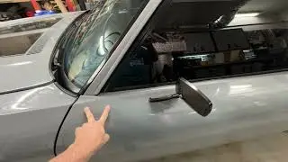 1970 El Camino Restomod One Piece Products window, Nu-Relics crank switch demo and TMI door panels